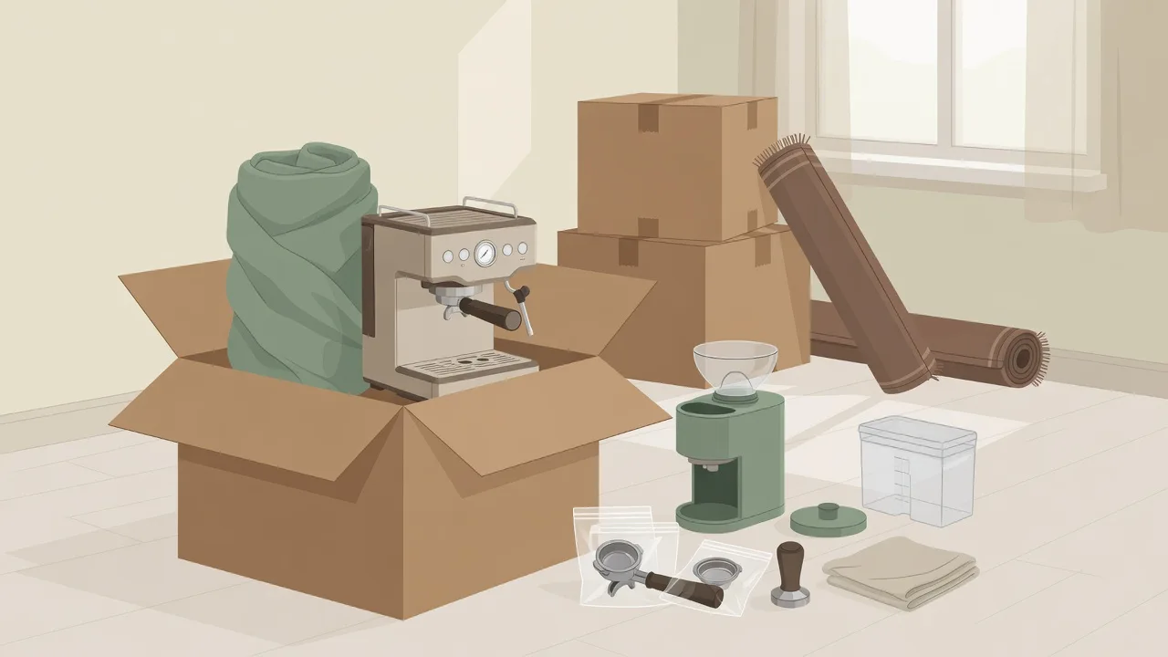 How to Move an Espresso Machine When You Move Apartments: Empty, Dry, Pack, and Keep It From Freezing